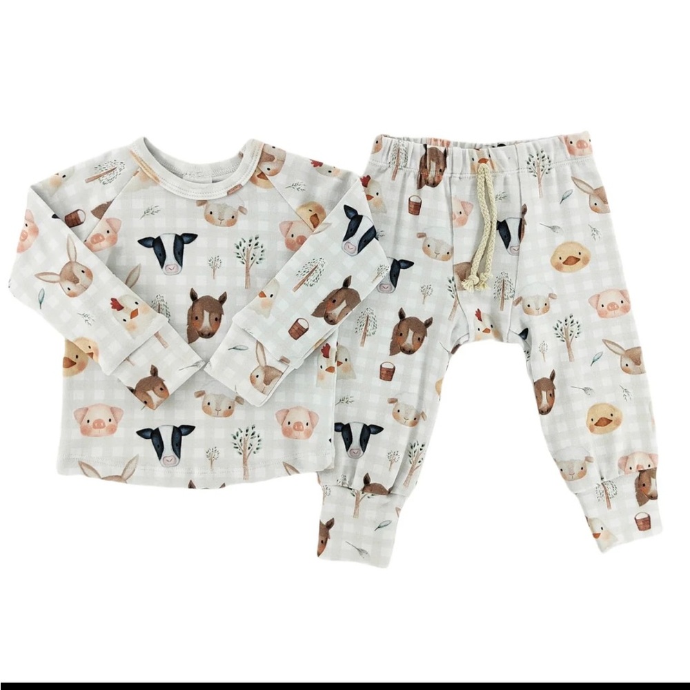 Little One Shop Farm Friends Lounge Set 2T